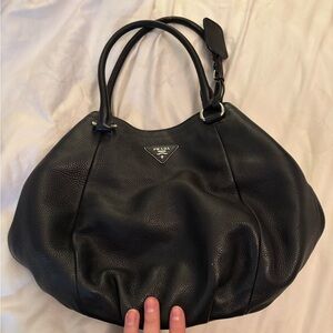 Prada Black Leather Women's Bag